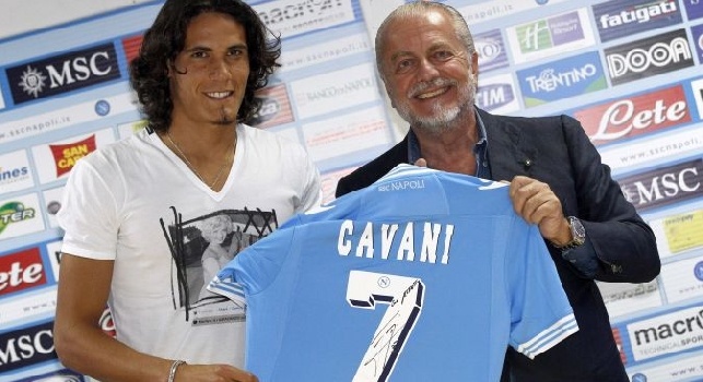 SportItalia - De Laurentiis ha telefonato Cavani per capire se c'è la possibilità di riportarlo al Napoli