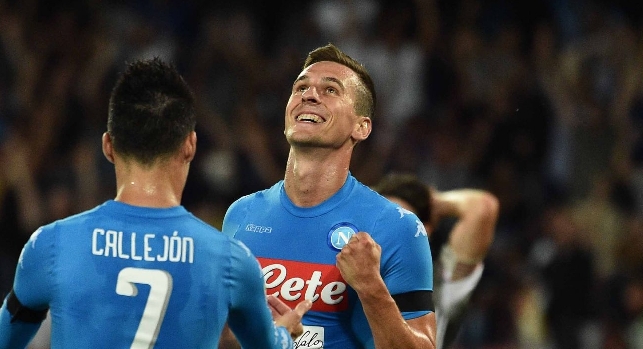 VIDEO - Napoli-Milan 1-0: arriva subito il primo gol in Serie A di Arek Milik