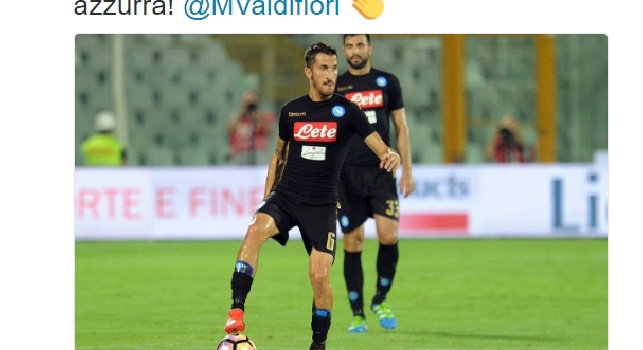 FOTO - La SSC Napoli ringrazia Valdifiori dopo l'addio: Grazie Mirko per quanto fatto in azzurro