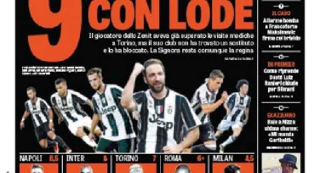 FOTO - Gazzetta dello Sport in prima pagina: Napoli, sorpresa Milik e tante soluzioni