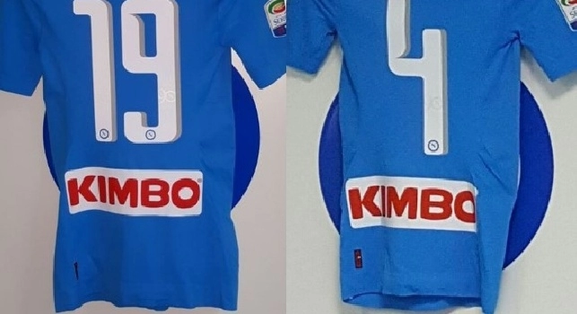 FOTO - Tutto pronto al San Paolo: ecco le maglie di Maksimovic e Giaccherini, possibile esordio a gara in corso?