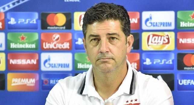 Benfica, Rui Vitoria: Il Napoli sta cambiando il calcio italiano! Prestazione non negativa come dice il risultato, non sono scemo...