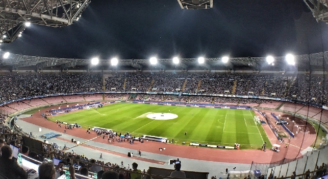 Tina: Napoli-Besiktas, previsti 30mila spettatori al San Paolo