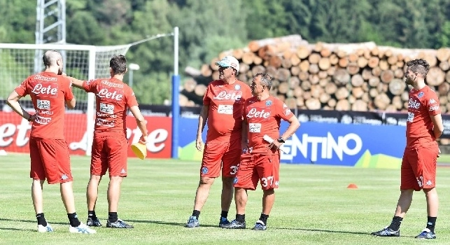 Sarri e i magnifici 4, staff nuovo e maghi dell’atletica: dai campi di Eccellenza e serie minori alla Champions
