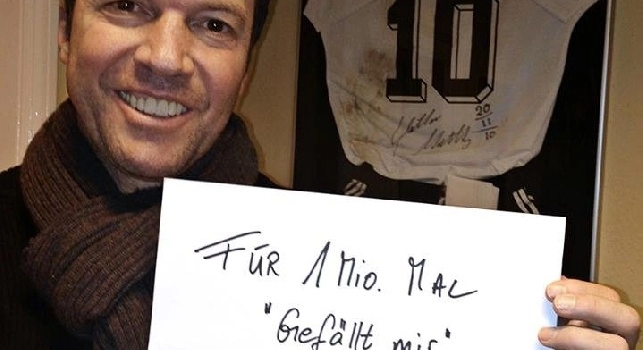 Matthaeus: Maradona mi voleva al Napoli: mi offrirono tanti soldi...