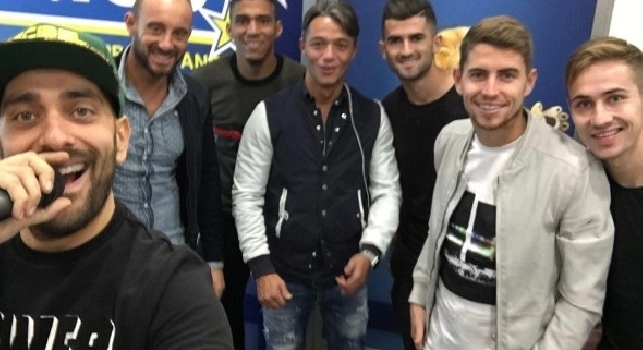 FOTO - Allan, Jorginho, Hysaj e Rog sono stati ospiti di Euronics