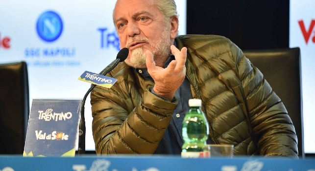 De Laurentiis: 'Natale Azzurro' è una bella iniziativa, bisognerebbe invitare i campani a fare le mozzarelle nelle malghe