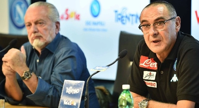 Sarri: Spalletti &egrave; un allenatore fenomenale, la sconfitta di Bergamo mi ha amareggiato