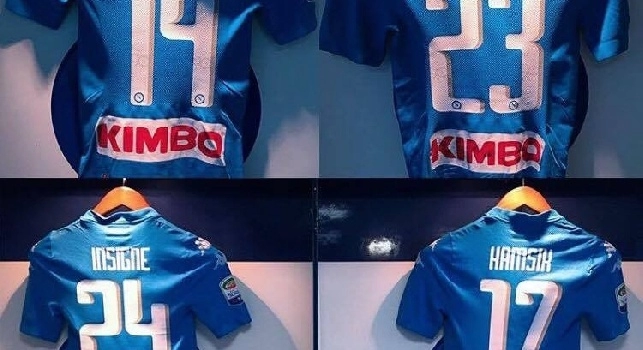FOTO - Pronte le maglie del Napoli nel cuore del San Paolo