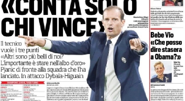 FOTO - Prima pagina del Corriere dello Sport: Icardi cambia il libro, con l'Inter è tregua