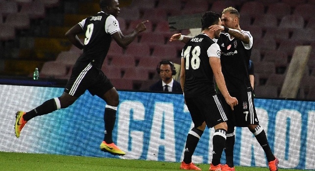 Record negativo per il Napoli: Besiktas <i>primo corsaro</i> al San Paolo in Champions League