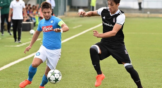 Youth League - Napoli-Besiktas: Liguori migliore in campo, bene anche D'Ignazio: le pagelle