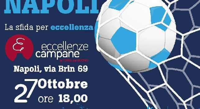 Juve-Napoli parte con due giorni d'anticipo: giovedì 27 ottobre ci sarà un evento con tanti ex calciatori azzurri