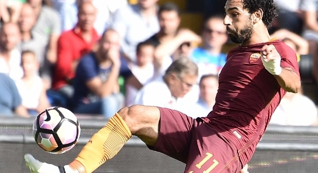 Roma-Palermo, &egrave; 1-0 all'intervallo: decide fin qui ancora Mohamed Salah
