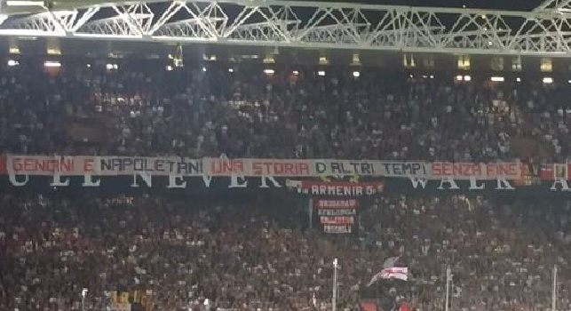Genoa-Milan, cori anti-Napoli nel primo tempo: tifosi rossoneri 'offendono' i genoani e il napoletano Izzo