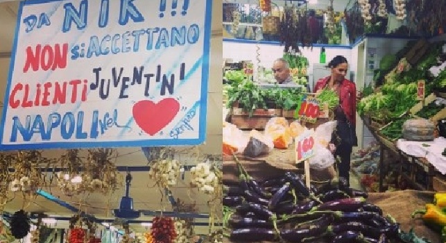 FOTO - Lady Reina in clima Juve-Napoli posta una scritta simpatica di un negozio: Non si accettano juventini. Ci siamo capiti?