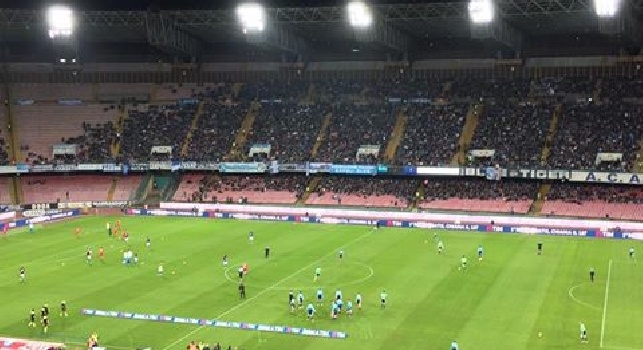 Napoli-Pescara, impennata finale di biglietti venduti: esaurito il settore Curva B superiore