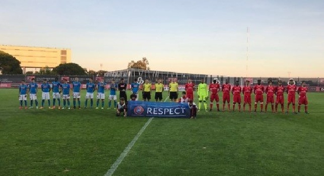RILEGGI LIVE - Youth League, Benfica-Napoli 2-0 (47' Felix; 75' Carvalho): finisce qui l'esperienza europea degli azzurrini
