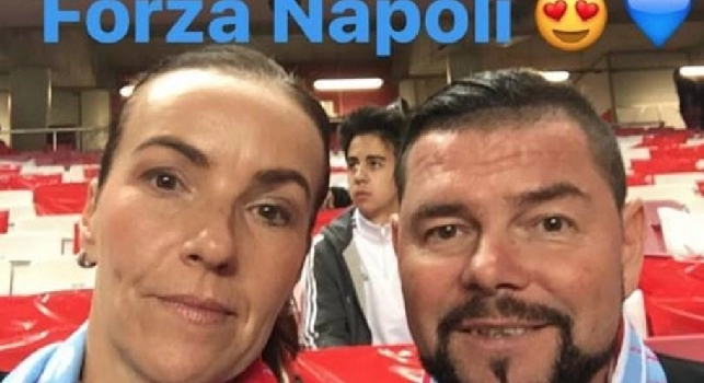 FOTO - Anche i genitori di Hamsik a Lisbona per festeggiare il passaggio agli ottavi