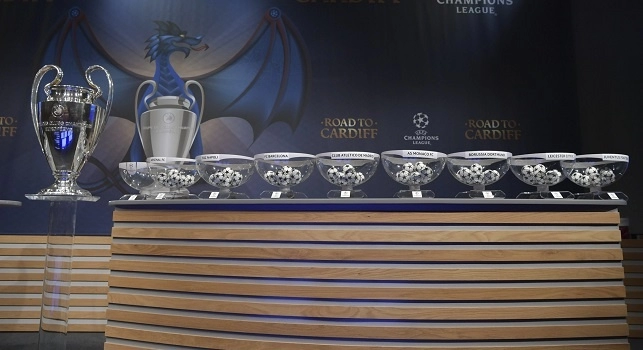 Sorteggio Champions League primo - secondo turno preliminare