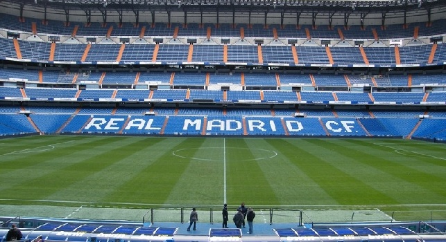 Nota Real Madrid ai tifosi azzurri: Chi acquista tagliandi fuori dal settore ospiti verrà respinto