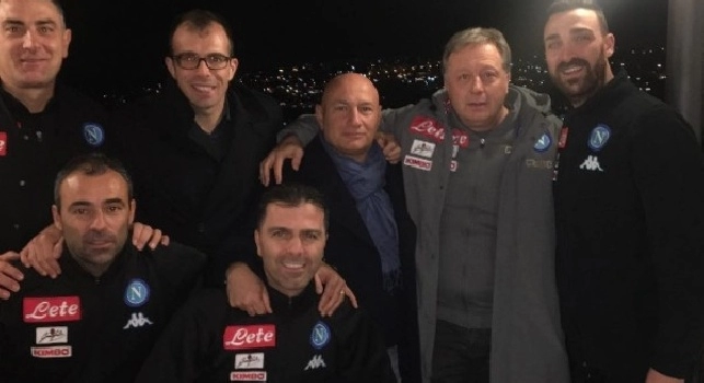 FOTO - Dopo la vittoria sul Torino, la cena di Natale: ecco lo staff medico al gran completo