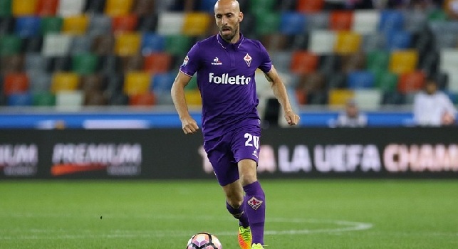 Fiorentina, ammonito anche Borja Valero: salterà il Napoli!