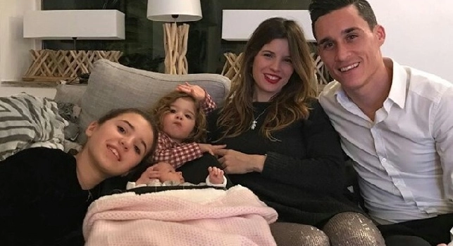 Callejon festeggia il nuovo anno in famiglia (FOTO)
