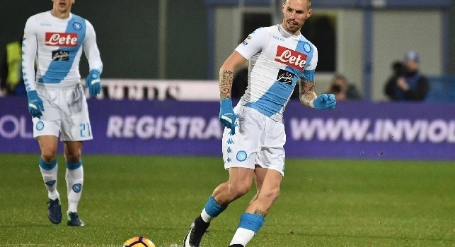 Hamsik, il 2017 nel destino: lanciata la sfida a Maradona, vuole il record di gol in azzurro