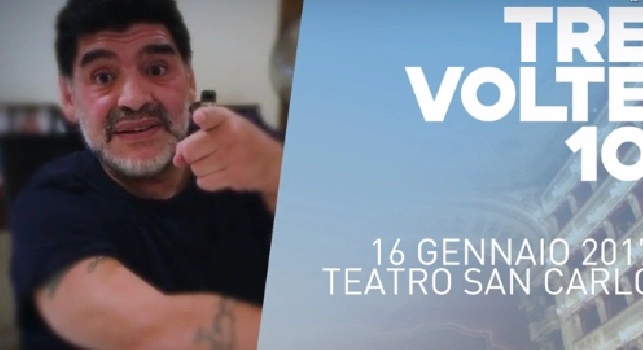 Maradona al San Carlo, Gazzetta: Il Napoli non &egrave; stato ancora ufficialmente invitato. Prevista una scenografia speciale