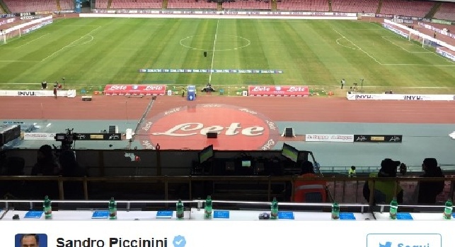 Piccinini elogia i tifosi partenopei già al San Paolo nonostante il gelo: Questi sono eroi! [FOTO]
