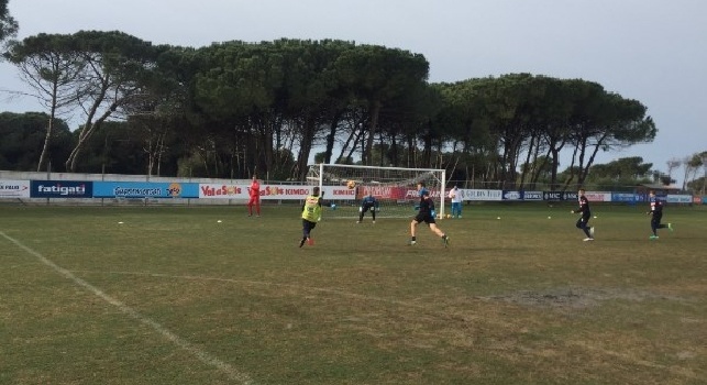 Live allenamento, l'account Twitter del Napoli si esalta: Che goal di Giaccherini! (FOTO)