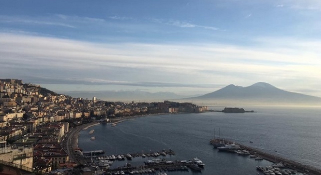 Lo Spezia resta d'incanto: Dal golfo dei Poeti al golfo di Napoli per una storica partita (FOTO)