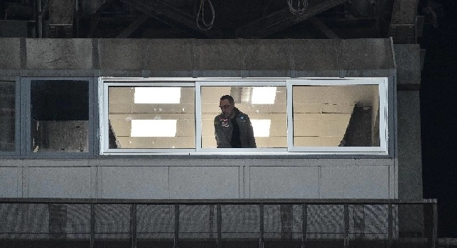 Sarri in tribuna per la squalifica contro l'Inter di Mancini: eccolo allo stadio [FOTO CN24]