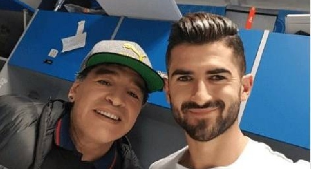 Hysaj e l'incontro con Diego: Just Maradona! (FOTO)