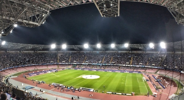 Napoli-Real Madrid, 54mila tifosi al San Paolo: svelato anche il numero di spagnoli provenienti da Madrid