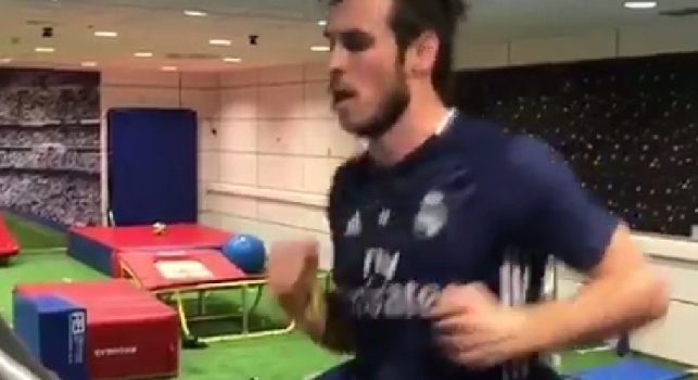 Real Madrid, Bale sta tornando. Si allena con un apparecchio progettato dalla NASA senza forza di gravità! (VIDEO)