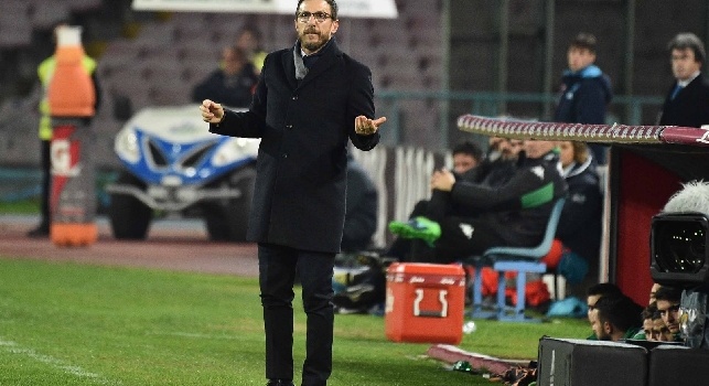 Sassuolo, Di Francesco: Contro la Juve giocheremo per la vittoria: dobbiamo fare punti