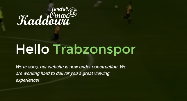 Mistero El Kaddouri, dal profilo ufficiale spunta un Hello Trabzonspor [FOTO]
