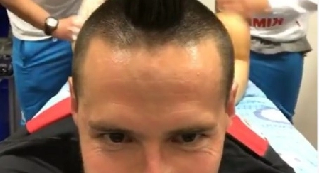 Hamsik: Un grande doppio massaggio, grazie ragazzi! (FOTO)