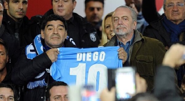 De Laurentiis: Ho un annuncio da fare su Maradona [VIDEO]