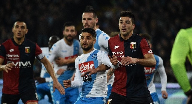 Dalle indicazioni di Sarri e Juric agli infortuni di Gentiletti e Miguel Veloso: tutte le immagini del primo tempo di Napoli-Genoa [FOTOGALLERY CN24]