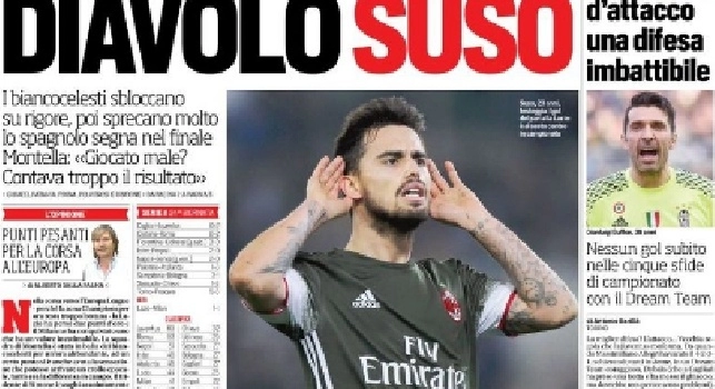 Prima Pagina Corriere dello Sport: Carica Maradona: 'Vince il Napoli' (FOTO)
