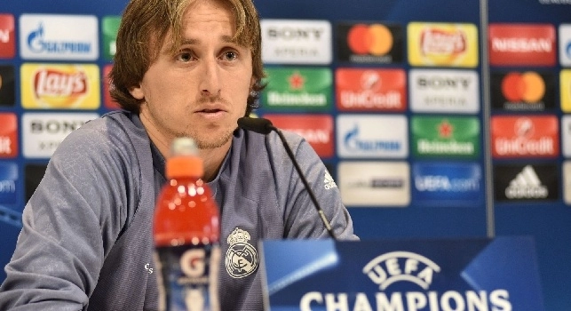 Real Madrid, Modric: Col Napoli sarà difficile, meno male che in campo non c'è Maradona! Gli azzurri giocano bene, abbiamo un obiettivo sin dall'inizio del match [VIDEO CN24]