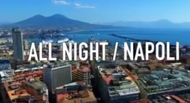 Il flash mob «All Night» di Napoli conquista il web, che spettacolo in città! [VIDEO]