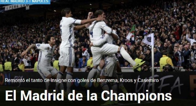 Marca esalta il Real: Il Madrid formato Champions [FOTO]