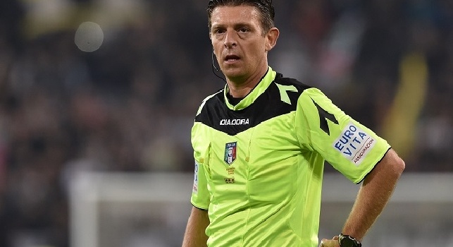 Roma-Napoli affidata a Rocchi, precedenti positivi col direttore di gara fiorentino per gli azzurri. Tutti i numeri dell'arbitro