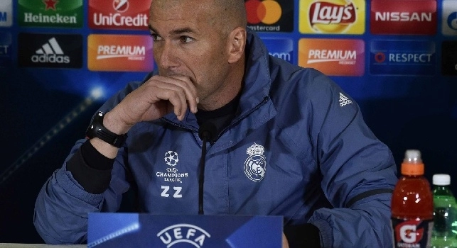 Napoli-Real Madrid, Zidane e Carvajal in conferenza: tutti gli scatti dalla sala stampa del San Paolo [FOTOGALLERY CN24]