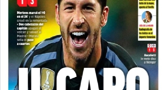 La stampa spagnola celebra Sergio Ramos: Bendito! [FOTOGALLERY]