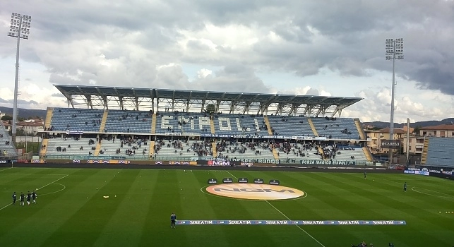 Sarri torna a casa...<i>accompagnato</i>: al Castellani mini-invasione dei tifosi del Napoli, ecco quanti saranno